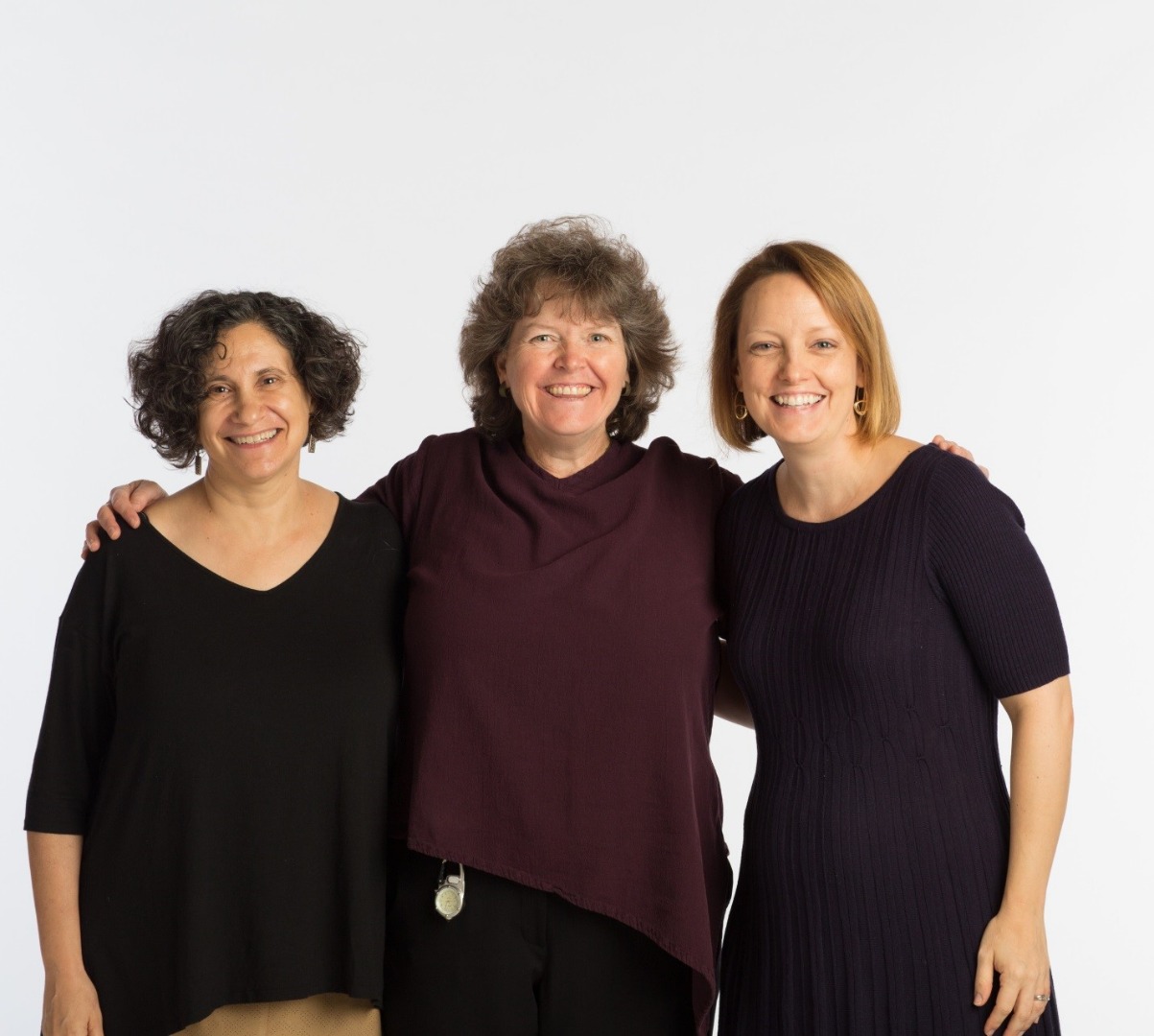 From L to R: Mina Silberberg, Donna Biederman, Emily Carmody